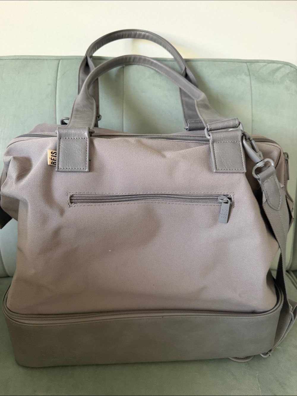 Beis Mini Weekender Travel Tote Bag with Adjustable Strap